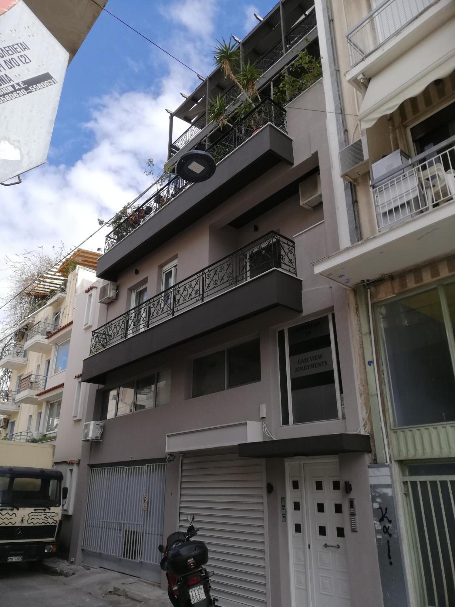 Gazi View Apartments #1 Athènes Extérieur photo